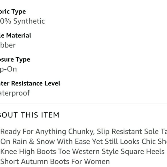 Knee High Military Style Combat Boots 6.5 - Picture 3 of 12